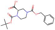 (2R)-Piperazine-1,2,4-tricarboxylic acid 4-benzyl ester 1-tert-butyl ester