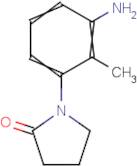 1-(3-Amino-2-methylphenyl)pyrrolidin-2-one