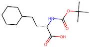 (S)-2-((tert-Butoxycarbonyl)amino)-4-cyclohexylbutanoic acid