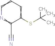3-tert-Butylsulfanyl-pyridine-2-carbonitrile