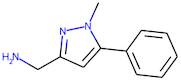 (1-Methyl-5-phenyl-1H-pyrazol-3-yl)methylamine