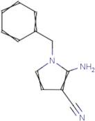 2-Amino-1-benzyl-1H-pyrrole-3-carbonitrile