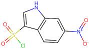 6-Nitro-1h-indole-3-sulfonyl chloride