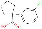 1-(3-Chlorophenyl)cyclopentane-1-carboxylic acid