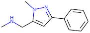 1-Methyl-5-[(methylamino)methyl]-3-phenyl-1H-pyrazole