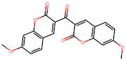 3,3'-Carbonylbis(7-methoxy-2H-chromen-2-one)