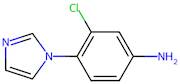 3-Chloro-4-(1h-imidazol-1-yl)aniline