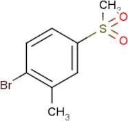 1-Bromo-2-methyl-4-(methylsulfonyl)benzene