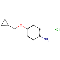 4-(Cyclopropylmethoxy)aniline hydrochloride