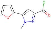 5-(2-Furyl)-1-methyl-1H-pyrazole-3-carbonyl chloride