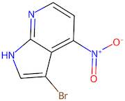 3-Bromo-4-nitro-1H-pyrrolo[2,3-b]pyridine