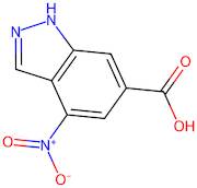 4-Nitro-1H-indazole-6-carboxylic acid