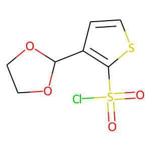 3-(1,3-Dioxolan-2-yl)thiophene-2-sulphonyl chloride