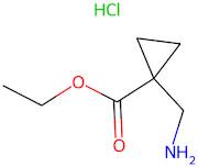 Ethyl 1-(aminomethyl)cyclopropane-1-carboxylate hydrochloride