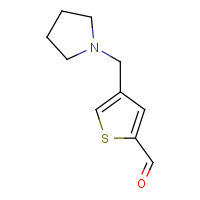 4-(Pyrrolidin-1-ylmethyl)thiophene-2-carbaldehyde