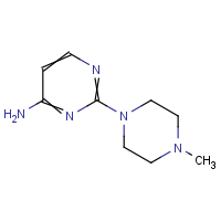 2-(4-Methyl-1-piperazinyl)-4-pyrimidinamine