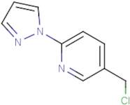 5-(Chloromethyl)-2-(1H-pyrazol-1-yl)pyridine