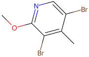 3,5-Dibromo-2-methoxy-4-methylpyridine