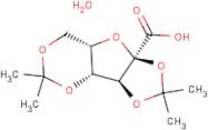 2,3:4,6-Di-o-isopropylidene-2-keto-l-gulonic acid monohydrate