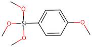 Trimethoxy(4-methoxyphenyl)silane