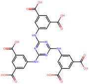 5,5',5''-((1,3,5-Triazine-2,4,6-triyl)tris(azanediyl))triisophthalic acid