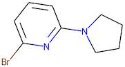 2-Bromo-6-pyrrolidin-1-ylpyridine