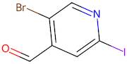 5-Bromo-2-iodoisonicotinaldehyde