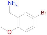 (5-Bromo-2-methoxyphenyl)methanamine