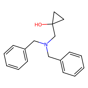 1-[(Dibenzylamino)methyl]cyclopropanol