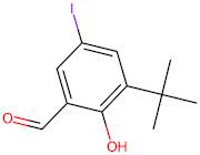 3-(tert-Butyl)-2-hydroxy-5-iodobenzaldehyde