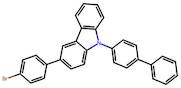 9-([1,1'-Biphenyl]-4-yl)-3-(4-bromophenyl)-9H-carbazole