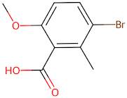 3-Bromo-6-methoxy-2-methylbenzoic acid