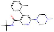 N-(tert-Butyl)-6-(4-methylpiperazin-1-yl)-4-(o-tolyl)nicotinamide