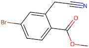 Methyl 4-bromo-2-(cyanomethyl)benzoate