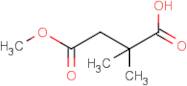 4-Methoxy-2,2-dimethyl-4-oxobutanoic acid