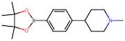 1-Methyl-4-(4-(4,4,5,5-tetramethyl-1,3,2-dioxaborolan-2-yl)phenyl)piperidine
