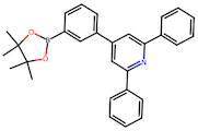 2,6-Diphenyl-4-(3-(4,4,5,5-tetramethyl-1,3,2-dioxaborolan-2-yl)phenyl)pyridine