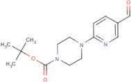 4-(5-Formylpyridin-2-yl)piperazine, N1-BOC protected