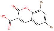 6,8-Dibromo-2-oxo-2H-chromene-3-carboxylic acid