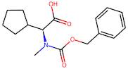 (S)-2-(((Benzyloxy)carbonyl)(methyl)amino)-2-cyclopentylacetic acid