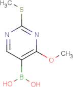 4-Methoxy-2-(methylthio)pyrimidin-5-ylboronic acid