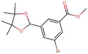 Methyl 3-bromo-5-(4,4,5,5-tetramethyl-1,3,2-dioxaborolan-2-yl)benzoate