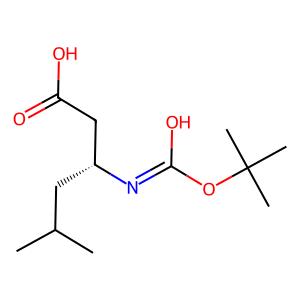 (R)-3-(tert-Butoxycarbonylamino)-5-methylhexanoic acid