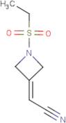 2-(1-(Ethylsulfonyl)azetidin-3-ylidene)acetonitrile