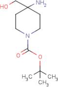 4-Amino-4-(hydroxymethyl)piperidine, N1-BOC protected