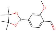 2-Methoxy-4-(4,4,5,5-tetramethyl-1,3,2-dioxaborolan-2-yl)benzaldehyde