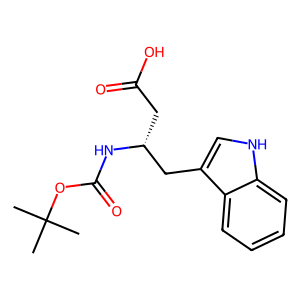 (S)-3-((tert-Butoxycarbonyl)amino)-4-(1H-indol-3-yl)butanoic acid