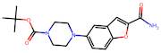 tert-Butyl 4-(2-carbamoylbenzofuran-5-yl)piperazine-1-carboxylate