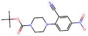 tert-Butyl 4-(2-cyano-4-nitrophenyl)piperazine-1-carboxylate