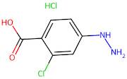 2-Chloro-4-hydrazinylbenzoic acid hydrochloride